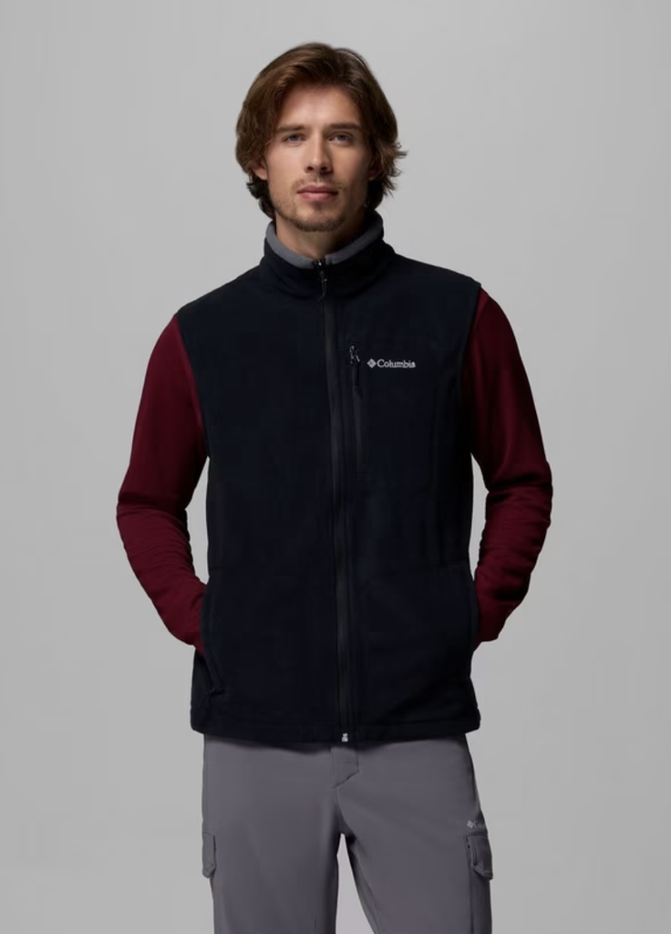 Chaleco Columbia de Forro Polar Fast Trek - Black