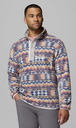 Chaqueta Polar Columbia Helvetia II Printed Half Snap - Sea Salt