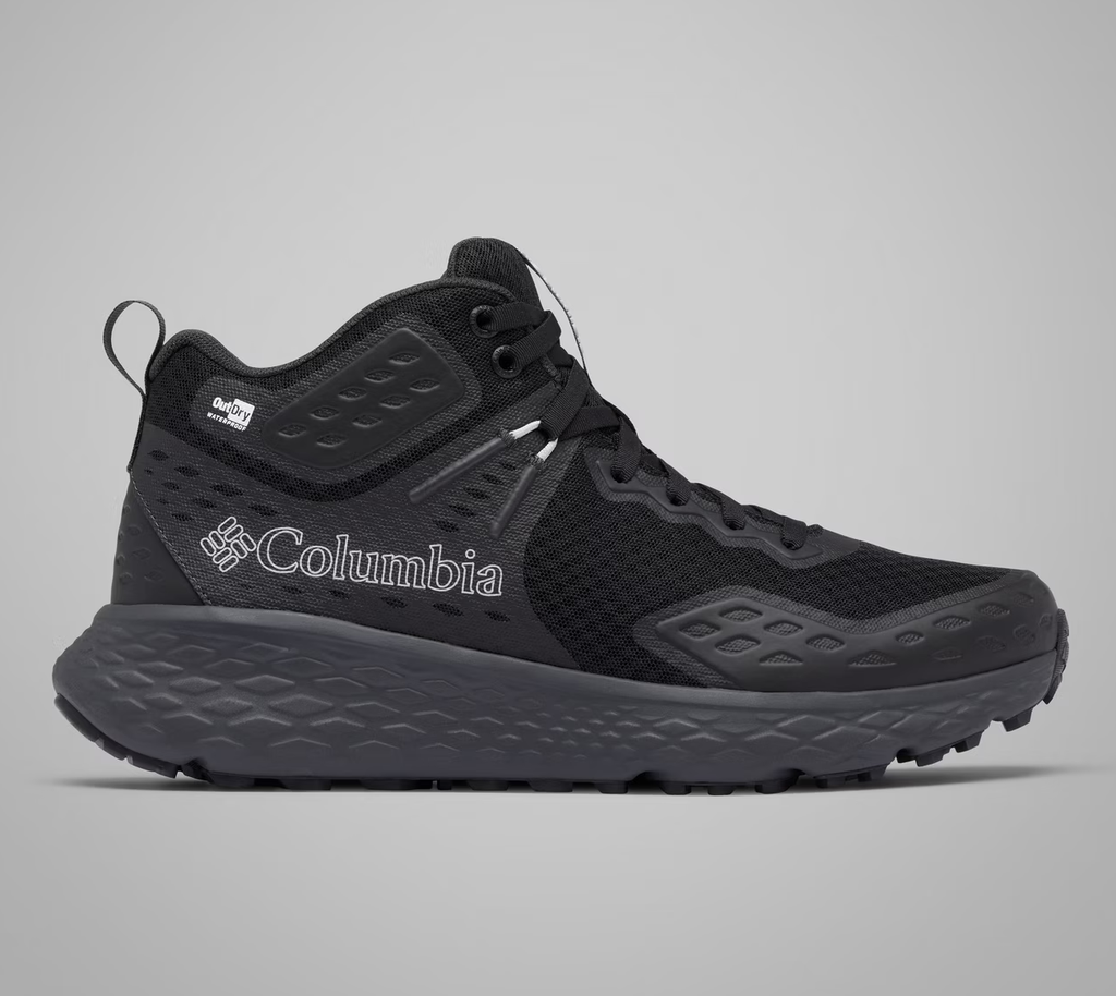 Zapatillas de Senderismo de Media Caña Columbia Konos TRS OutDry - Black/Shark