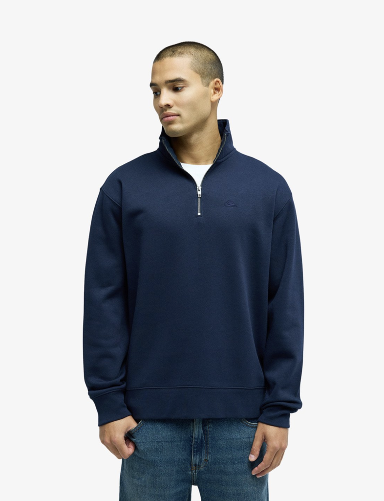 Jersey con Media Cremallera Quiksilver Salt Water - Dark Navy (ktp0)