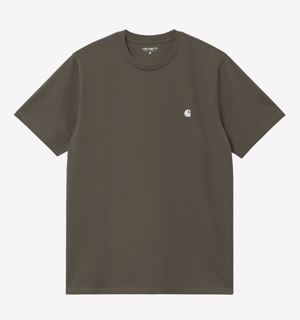 Camiseta Carhartt WIP Madison - Cypress/White