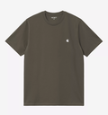 Camiseta Carhartt WIP Madison - Cypress/White