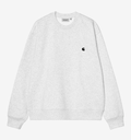 Sudadera Carhartt WIP Mack - Ash Heather/Black