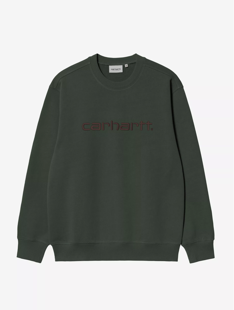 Sudadera Carhartt WIP Sweat - Dark Scarab/Palisander