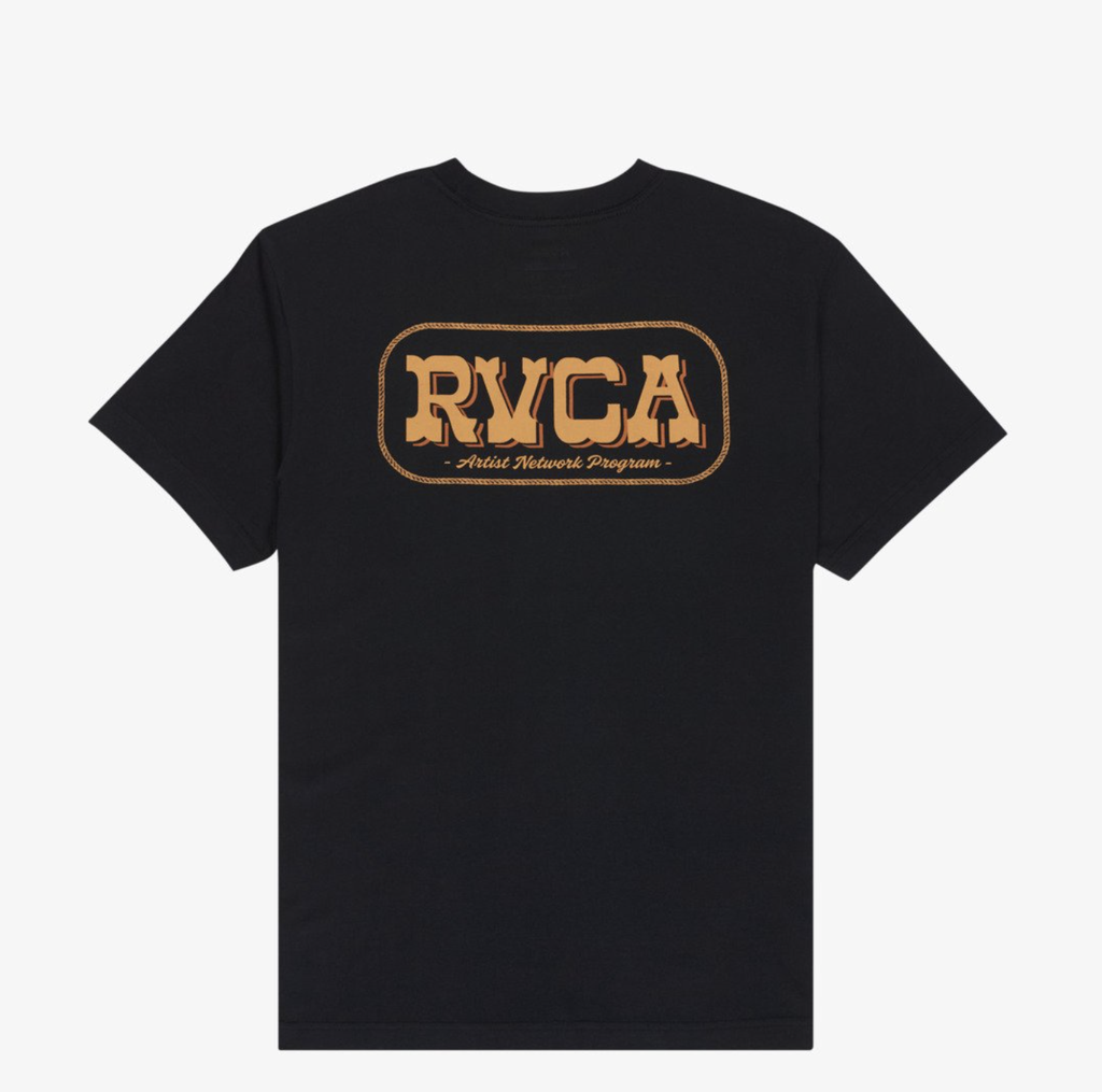 Camiseta Rvca Old West - Black