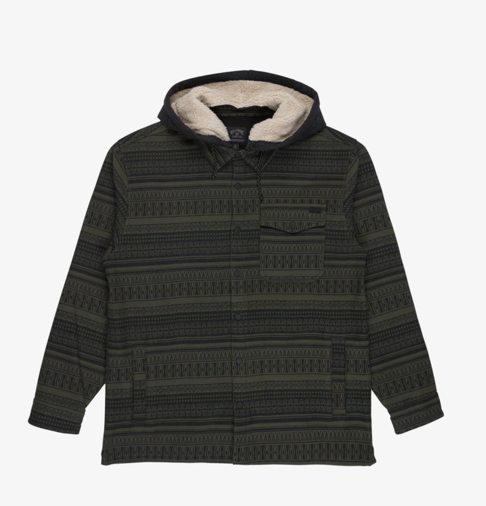 Camisa Polar Billabong Furnace Bonded Jacquard - Black