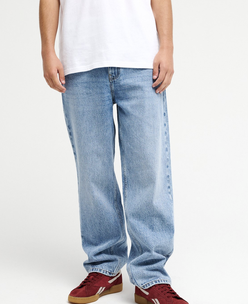 Pantalón Quiksilver Relaxed Denim - Double Stone Used