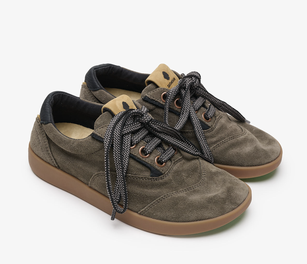 Zapatillas Satorisan Hatko Suede - Deep Khaki