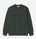 Sudadera Carhartt Sweatshirt - Dark Scarab / Palisander