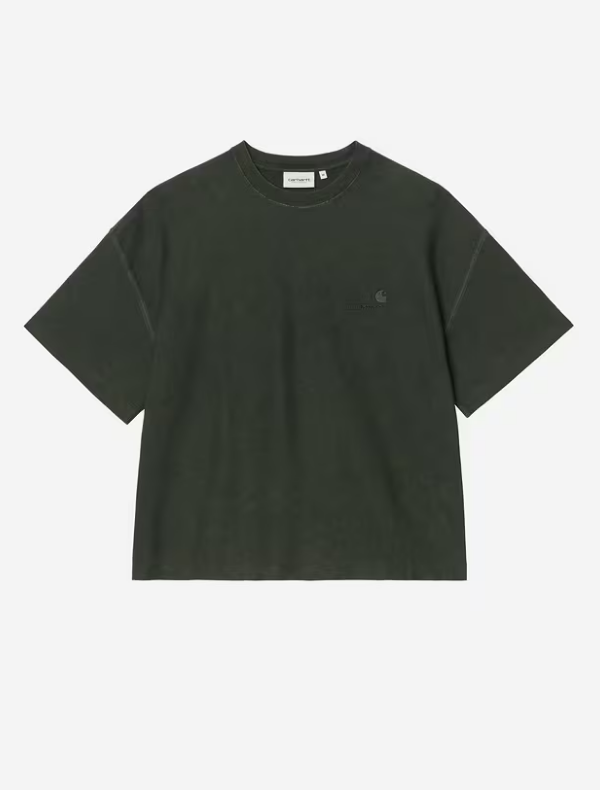 Camiseta Carhartt WIP S/S Lambert - Raven, Moon Wash