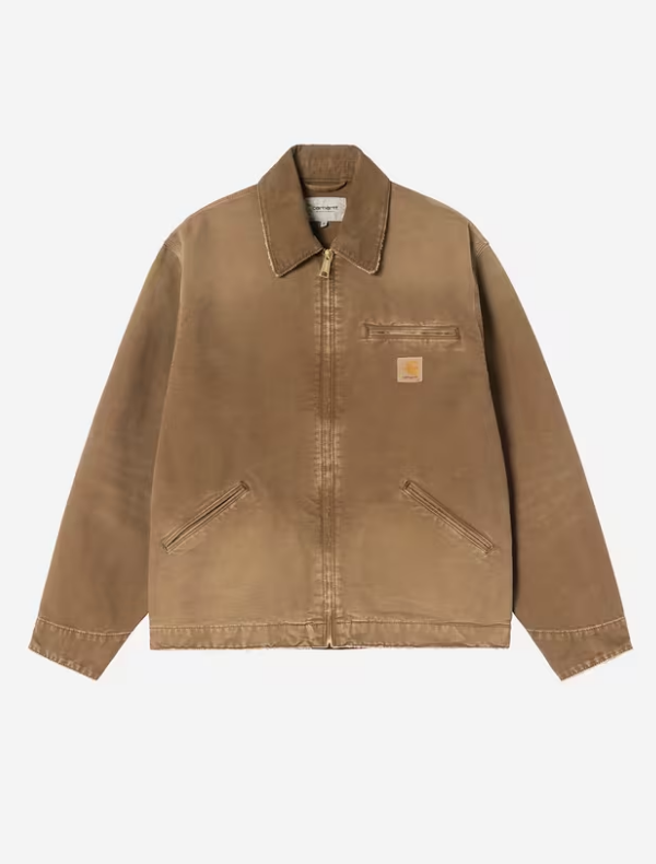 Chaqueta Carhartt WIP OG Detroit - Hamilton Brown / Hamilton Brown, Destroy wash