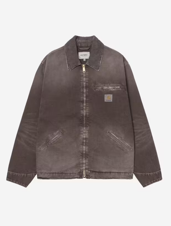 Chaqueta Carhartt WIP OG Detroit - Tobacco / Tobacco, Destroy wash