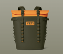 Mochila Térmica Yeti Hopper M20 - Olive/King Crab Orange