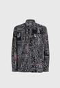 Camisa O'neill Superfleece - Purple Stamps