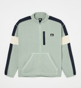 Polar Quiksilver con Cremallera Clean Coast Block - Green Iceberg