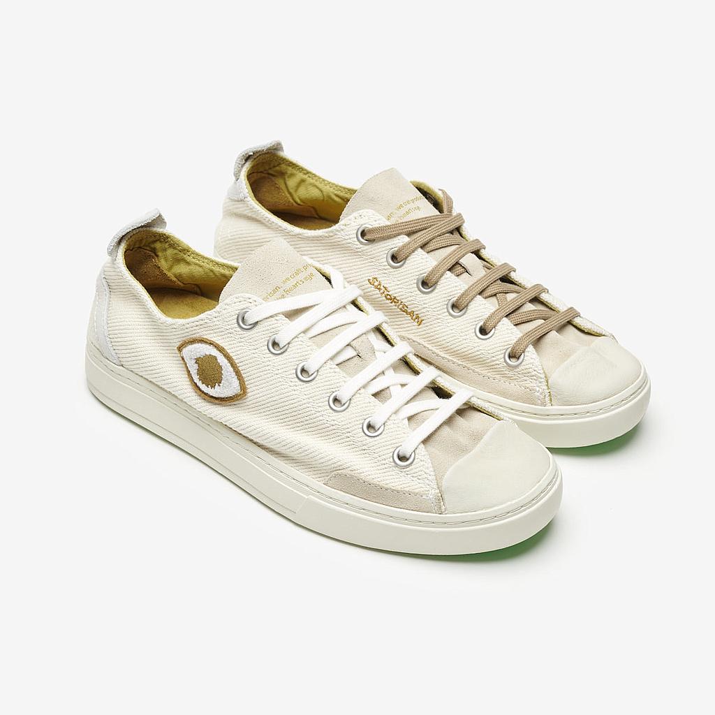 Zapatos Satorisan Koto Cotton Vintage - Ecru