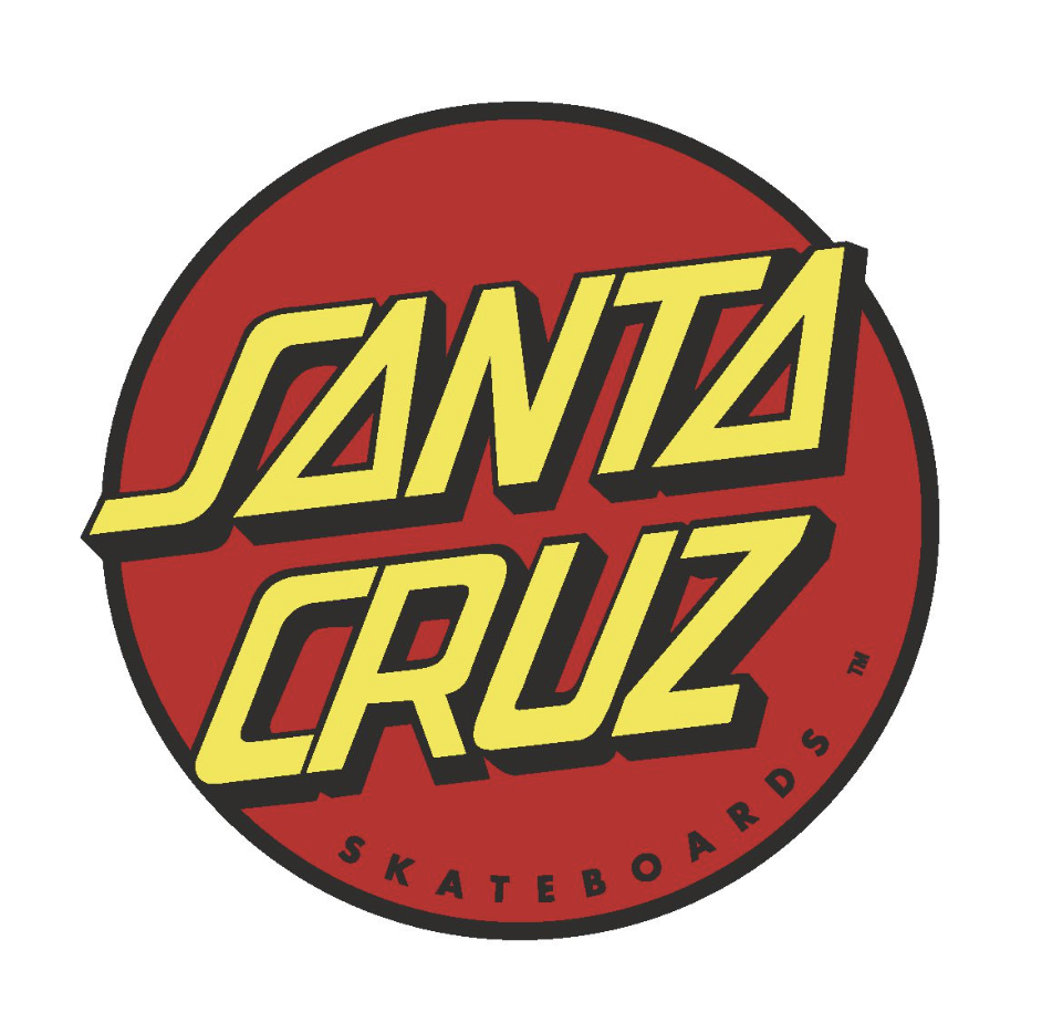 Pegatinas Santa Cruz Classic Dot Mediana 3"