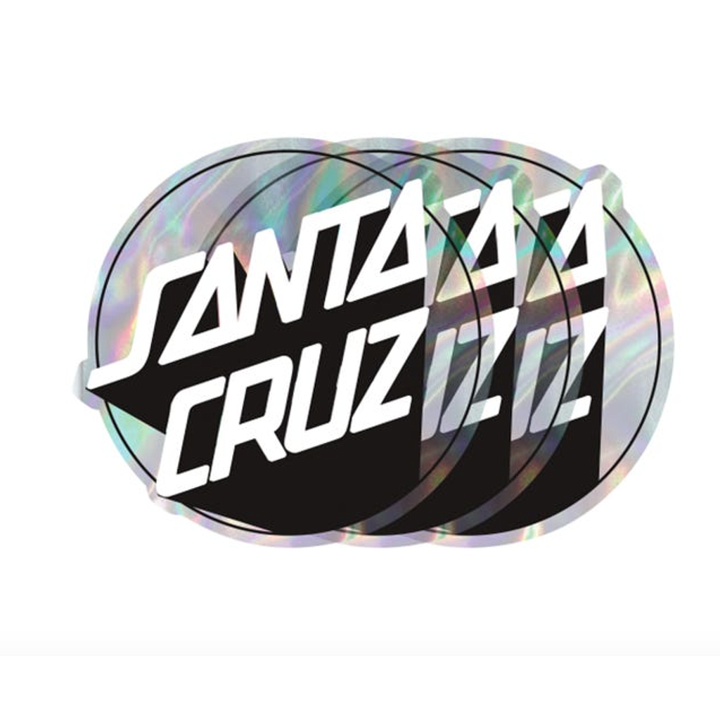 Pegatinas Santa Cruz Shadow Dot Metallic