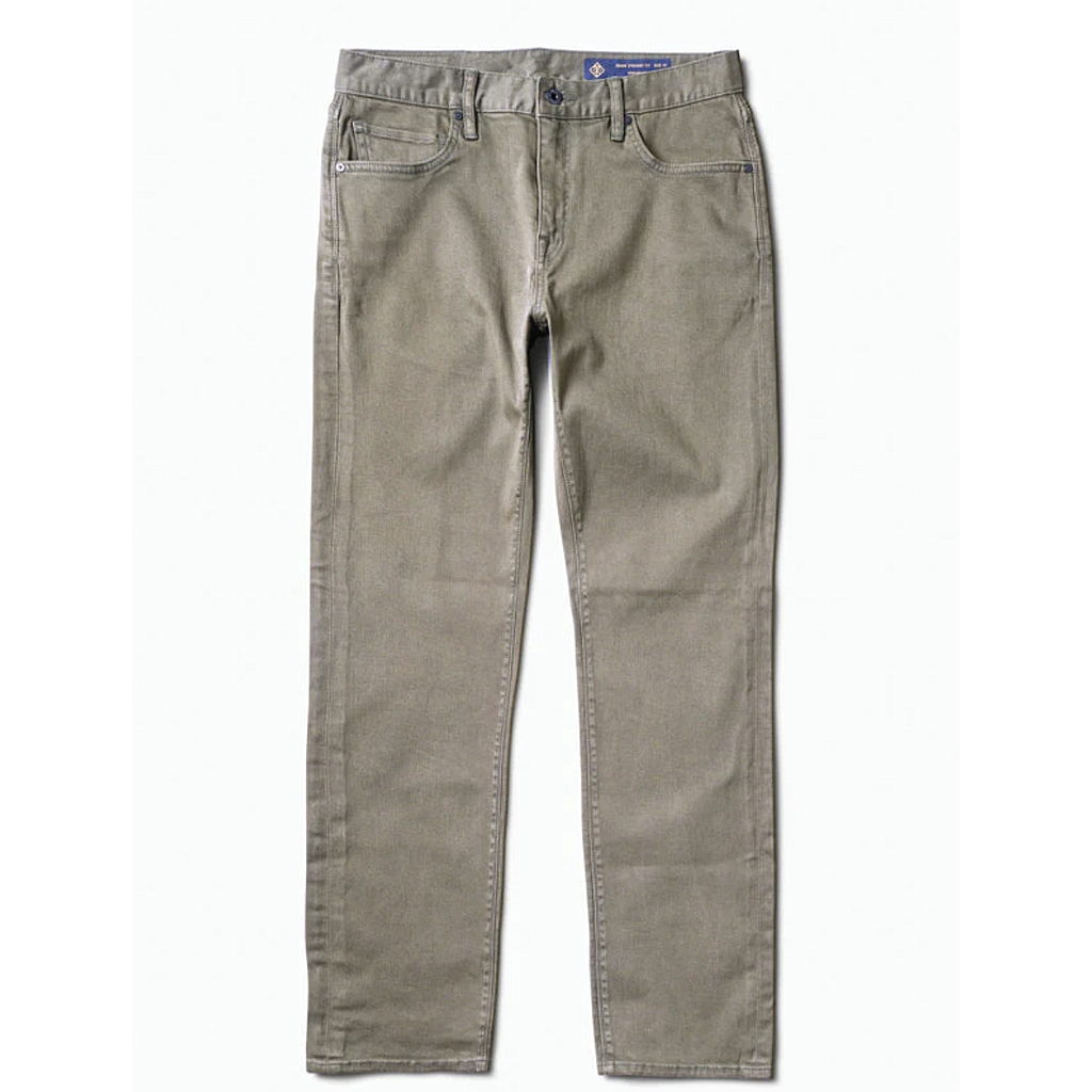 Pantalón Roark HWY 128 Straight Fit Broken Twill - Desert Khaki