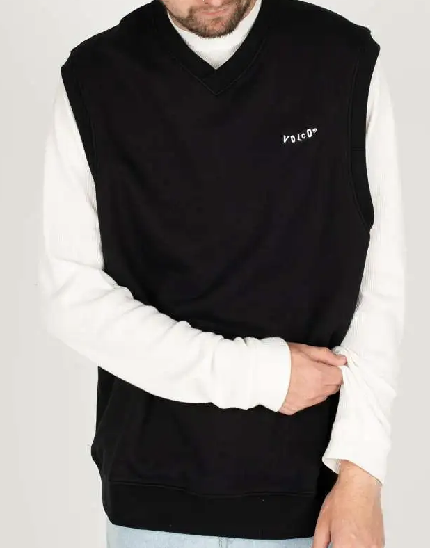 Sudadera Sin Mangas Volcom Sleeveles - Black