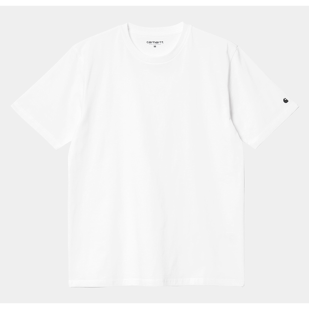 Camiseta Carhartt Wip SS Base - White/Black