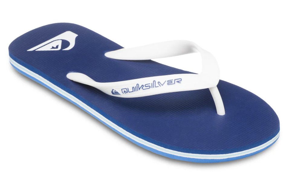 Chanclas Quiksilver Molokai Core - Navy Whitte
