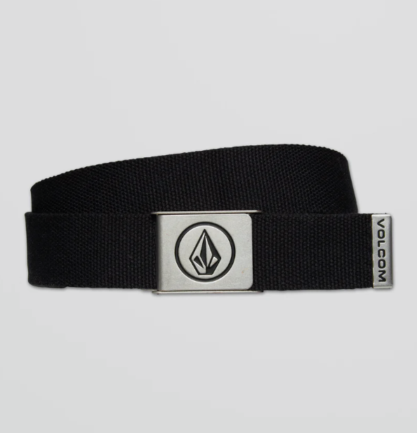 Cinturón Volcom Circle Web - Black