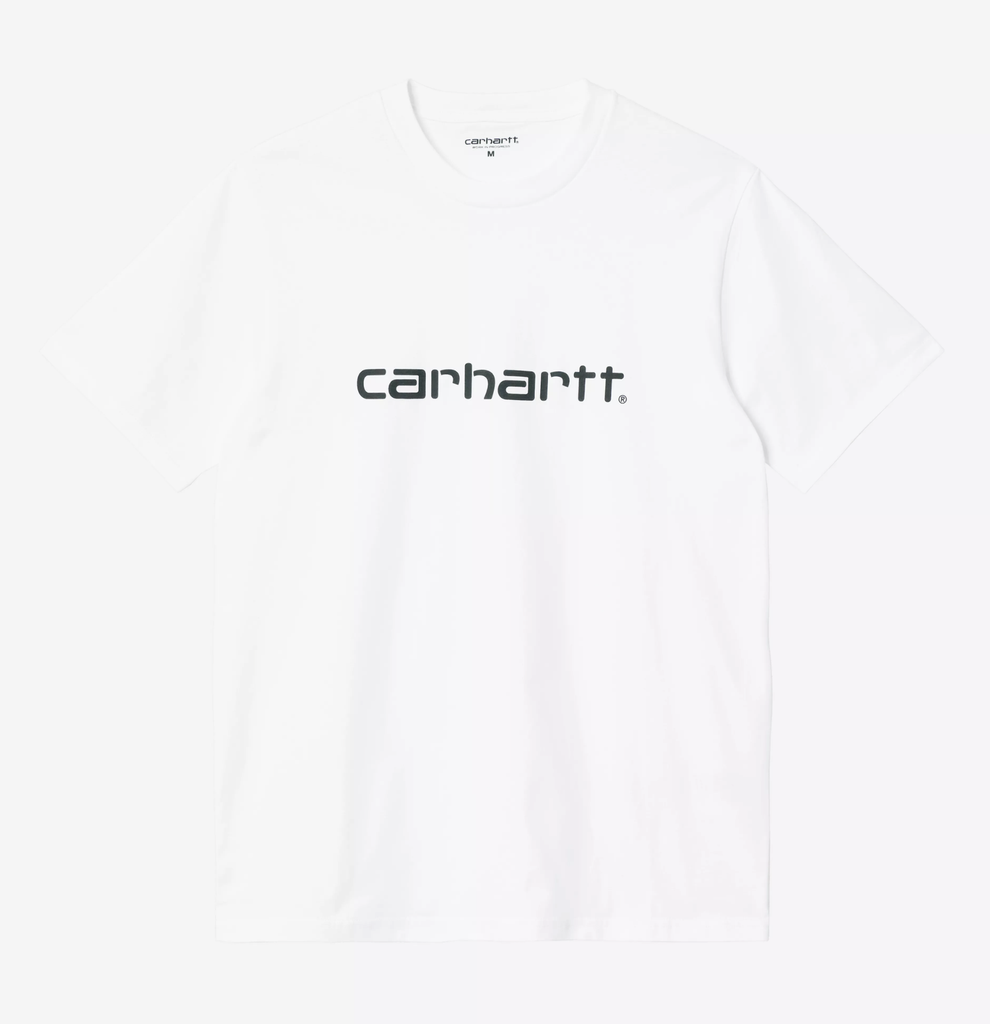 Camiseta Carhartt WIP Script - White/Black