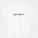 Camiseta Carhartt WIP Script - White/Black