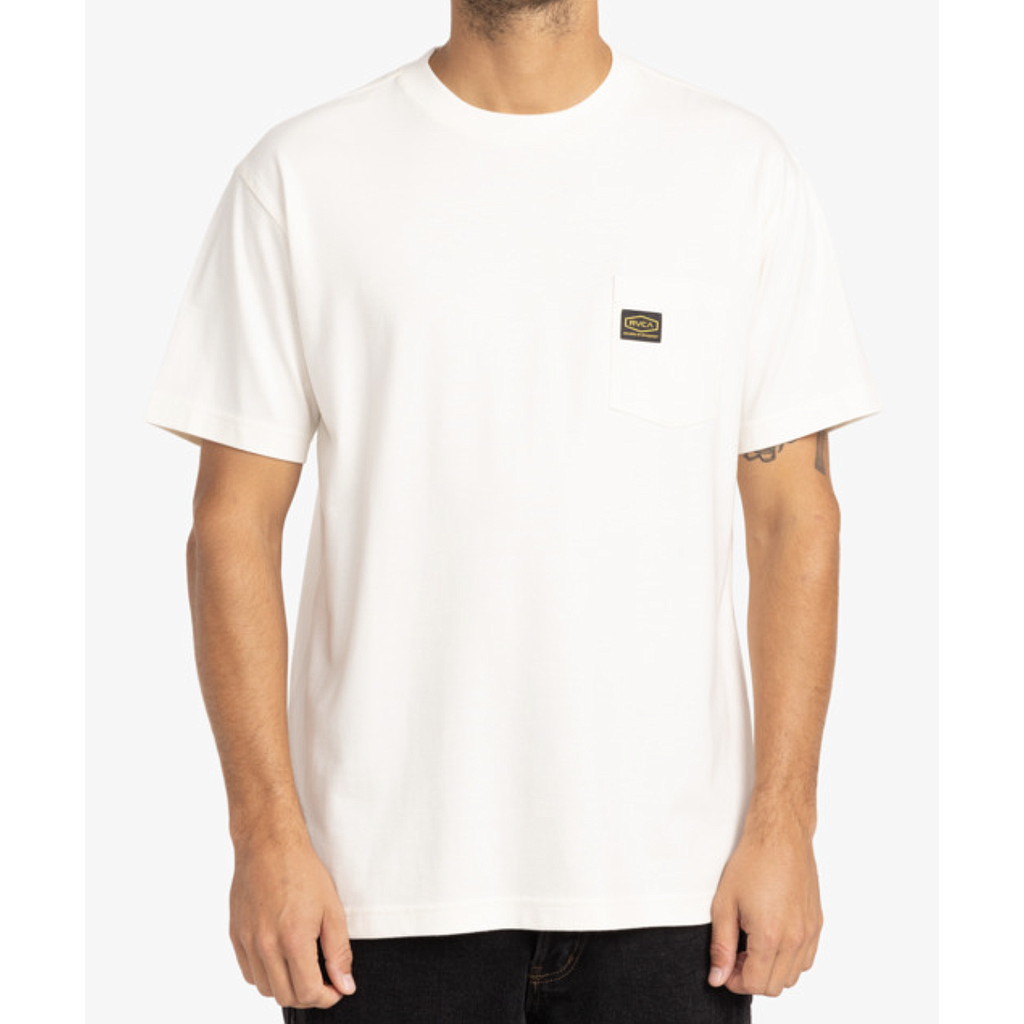 Camiseta RVCA Americana Pocket - Antique White (ANW)