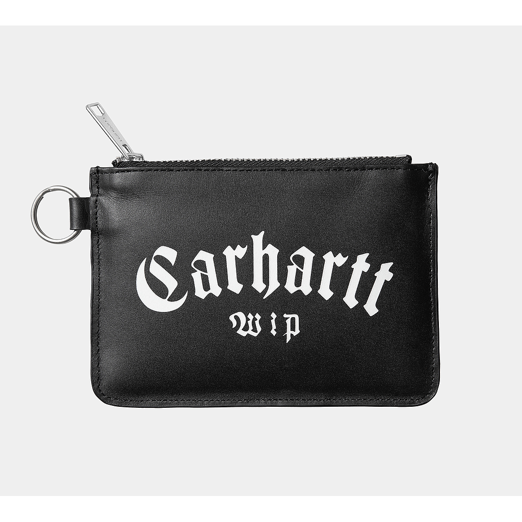 Monedero Carhartt WIP Onyx Zip - Black/White