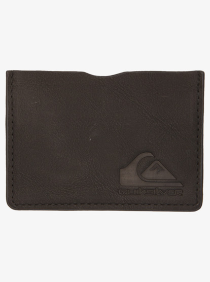 Tarjetero Quiksilver Brackman - Black (kvj0)