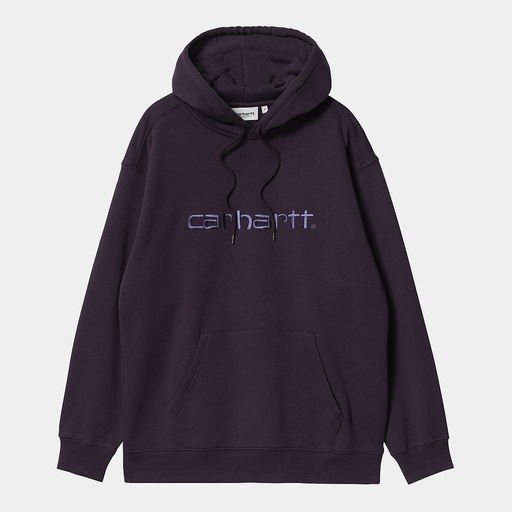 Sudadera con Capucha W' Hooded Carhartt - Dark Iris/Cold Viola