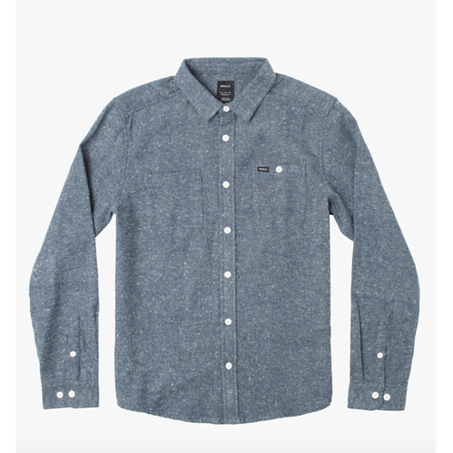 Camisa Rvca Harvest Neps - Moody Blue (3592)