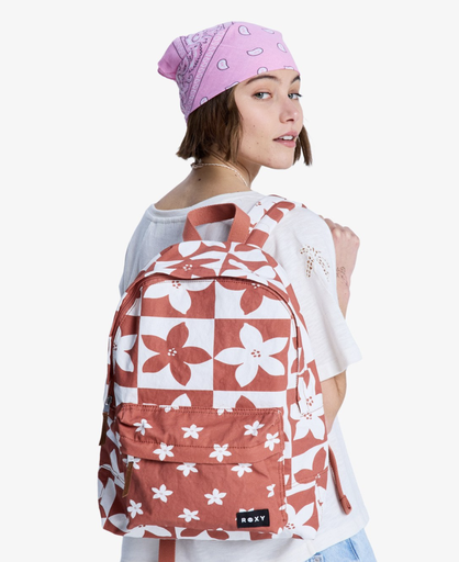 Mochila Roxy Sugar Baby 16L - Ginger Spice Flora