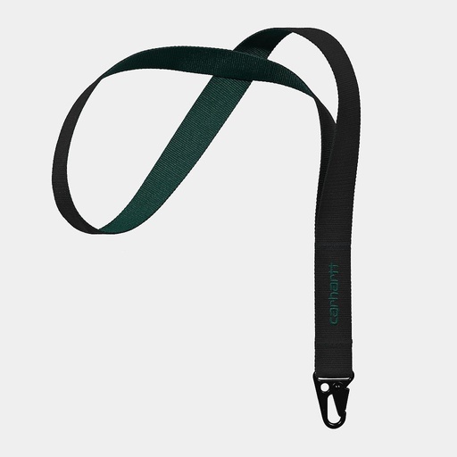 Llavero Carhartt WIP Heston - Black/Discovery Green