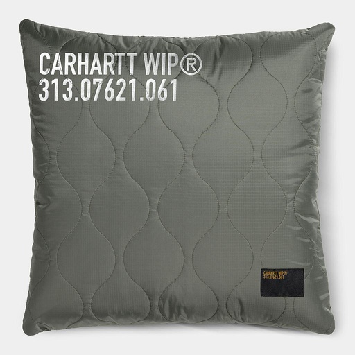Cojin Carhartt Wip Tour Quilted Pillow - Smoke Green