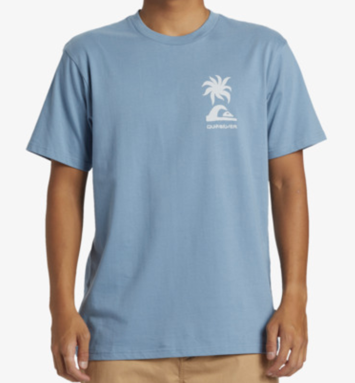 Camiseta Quik Silver Tropical Breeze - Blue Shadow