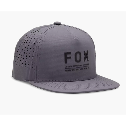 Gorra Fox OS Non Stop Tech Snapback - Slt Gry