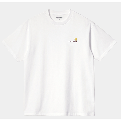 Camiseta Carhartt WIP American Script - White
