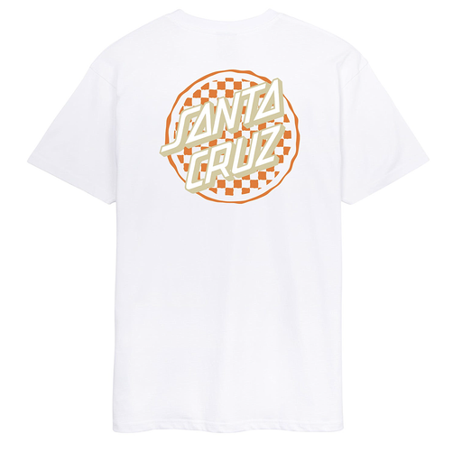 Camiseta Santa Cruz Breaker Check Opus Dot - White