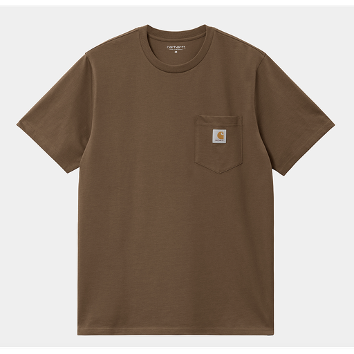 Camiseta Carhartt WIP Pocket - Lumber