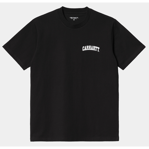 Camiseta Carhartt WIP University Script - Black/White