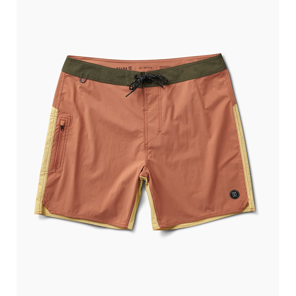 Bañador Roark Boatman - Saffron Red