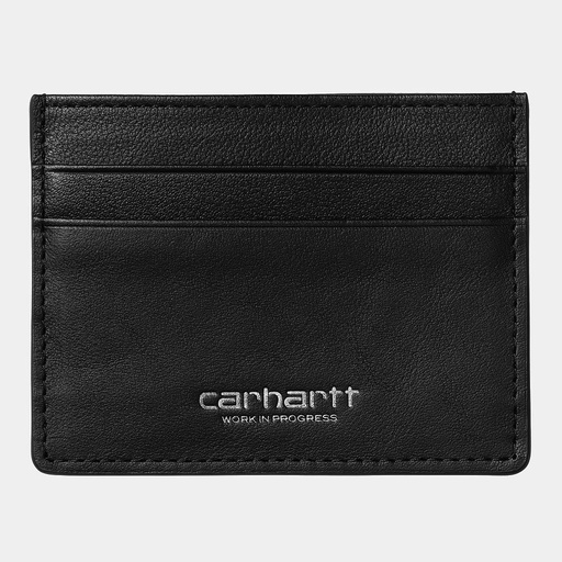 [I033109_Black_/_Silver] Tarjetero Carhartt WIP Vegas - Black/Silver