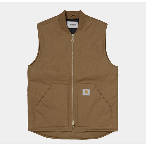 [I015251_Hamilton_Brown_/rigid] Chaleco Carhartt WIP Classic Vest - Hamilton Brown (Rigid)