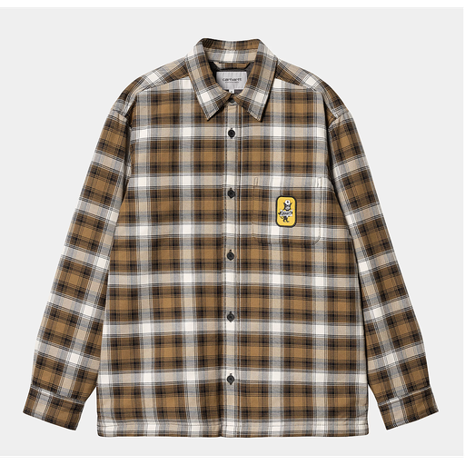 [I033778_Monahan_Check,_Hamilton_Brown] Chaqueta Carhartt WIP Monahan - Monahan Check/Hamilton Brown