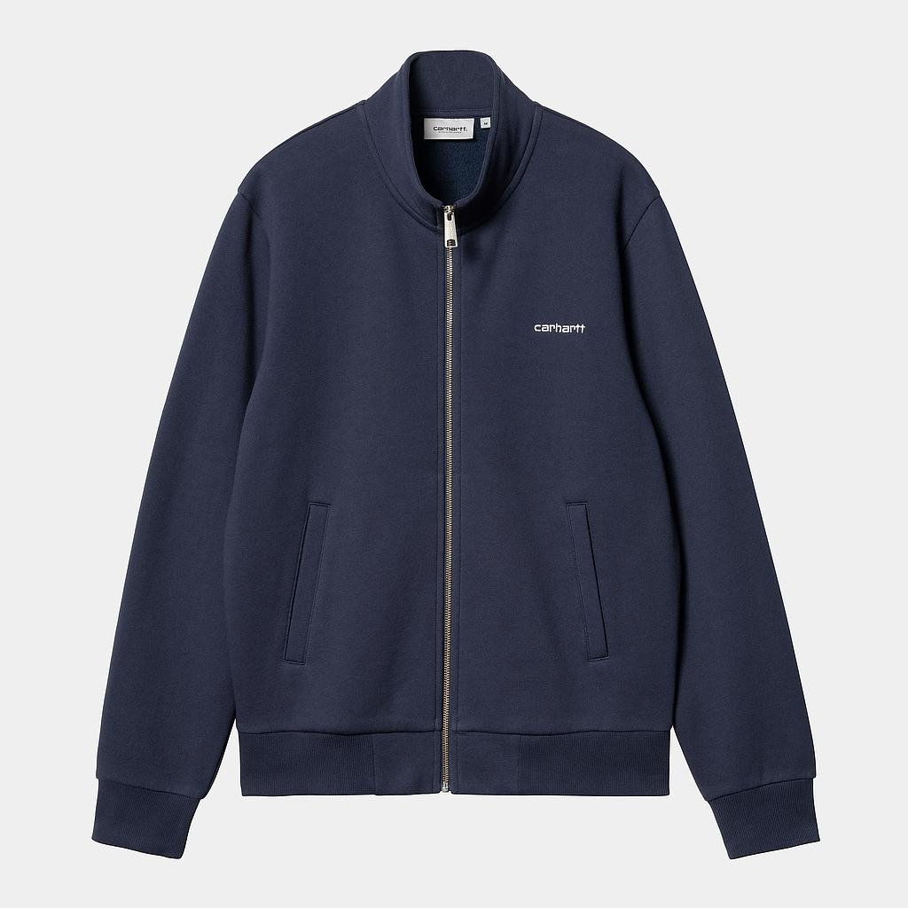 Chaqueta Carhartt WIP Script Embroidery - Air Force Blue/White