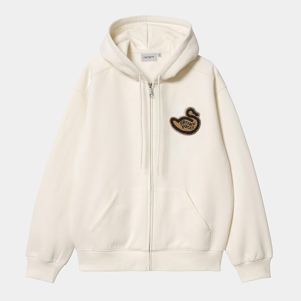 Sudadera Con Cremallera Carhartt WIP Brown Ducks - Wax