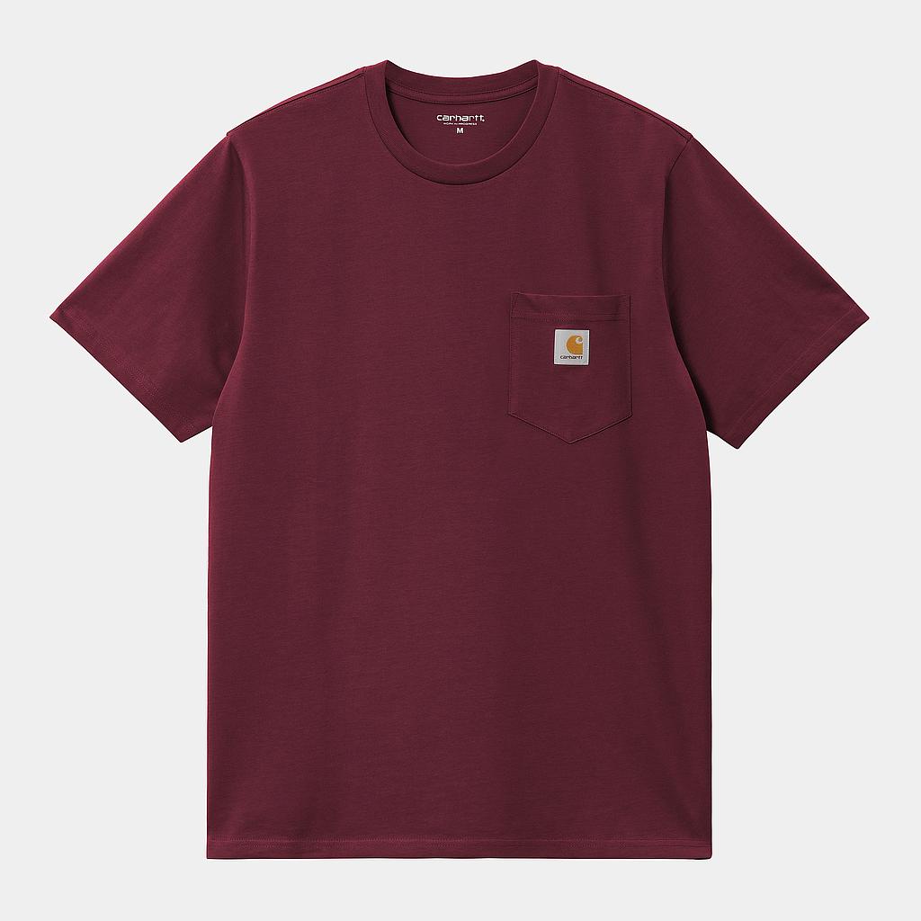 Camiseta Carhartt WIP Pocket - Malbec